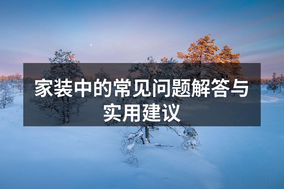 精美的家居设计
